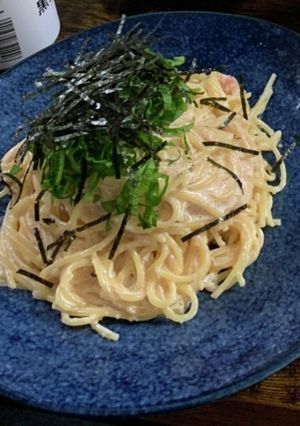 改良を重ねた！絶品たらこクリームパスタ-レシピのメイン写真