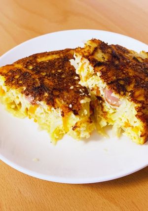 朝食に!野菜たっぷりコンソメキッシュ-レシピのメイン写真