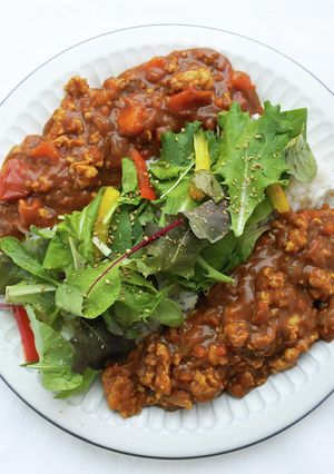 あいがけチキンカレー-レシピのメイン写真