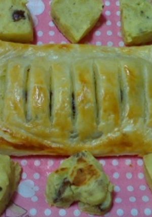 さつまいもと甘栗のスイートポテトパイ☆-レシピのメイン写真