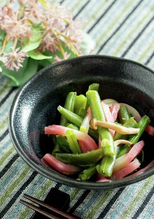 いんげんのソテー【入院食⑪昼/冷副菜】-レシピのメイン写真