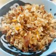 出汁用昆布、鰹節リメイク☆鯖炊き込みご飯