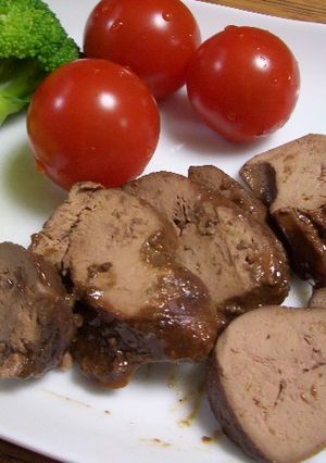 鶏レバーの赤ワイン煮-レシピのメイン写真