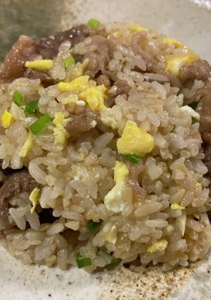 牛肉のガーリック炒飯-レシピのメイン写真