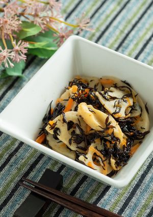 ひじきのピリ辛和え【入院食⑪昼/冷副菜】-レシピのメイン写真