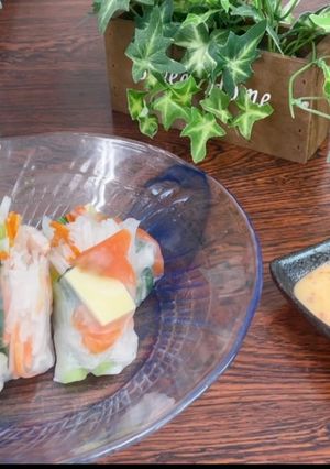 江戸菜の生春巻き-レシピのメイン写真