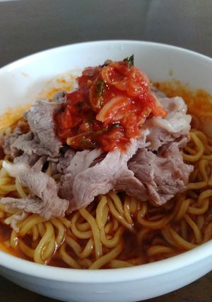 牛しゃぶの激辛冷やしラーメン-レシピのメイン写真