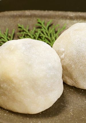レンジで簡単♪黒豆大福-レシピのメイン写真