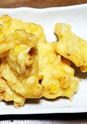 コーンと新生姜のかき揚げ-レシピのメイン写真