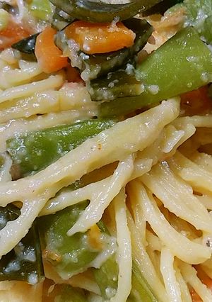 昆布だしで明太子スパゲティ-レシピのメイン写真