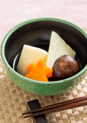 ながいもの含め煮【入院食③昼/温副菜】-レシピのメイン写真