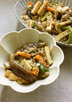 麻婆茄子-レシピのメイン写真