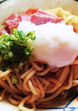 簡単!!まぜそば風-レシピのメイン写真