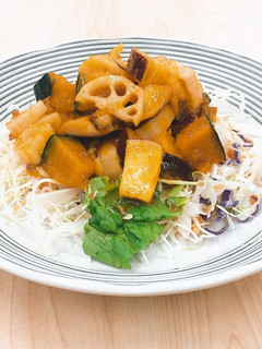 秋野菜で!「温」野菜を「on!」サラダ-レシピのメイン写真