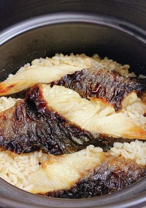味噌漬け銀だらの土鍋ご飯-レシピのメイン写真