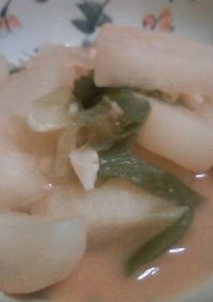 ネギ大根の味噌煮-レシピのメイン写真