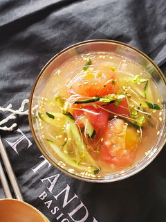 どろどろ美味しい~冷凍トマト~冷スープ-レシピのメイン写真