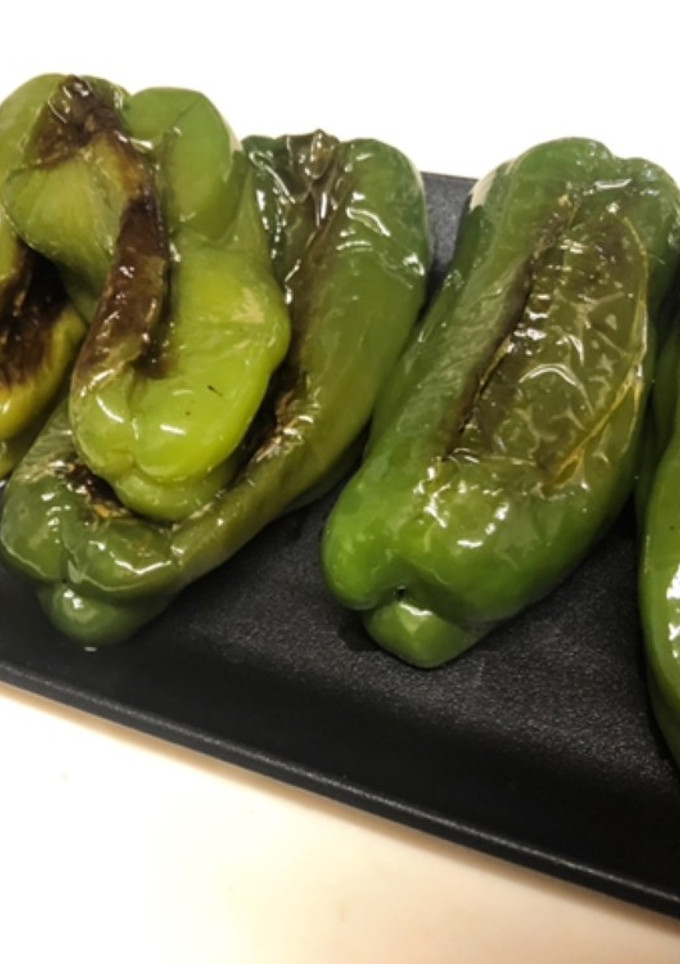 ピーマン蒸し焼き！種まで食べれる！-レシピのメイン写真