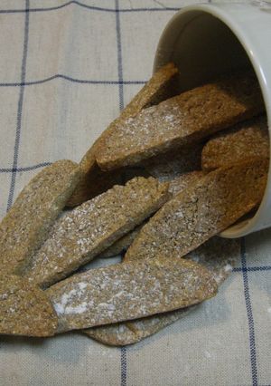 おからビスコッティ☆きな粉小豆味♪-レシピのメイン写真