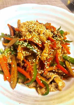 具沢山きんぴらごぼう。簡単！-レシピのメイン写真