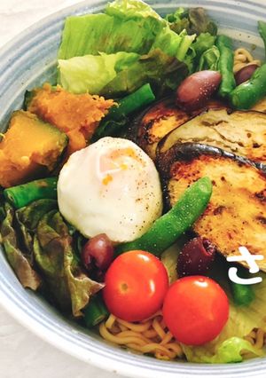 サッポロ一番☆パワーサラダ麺-レシピのメイン写真