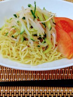 野菜たっぷり♡ナムルのっけ冷やし中華-レシピのメイン写真