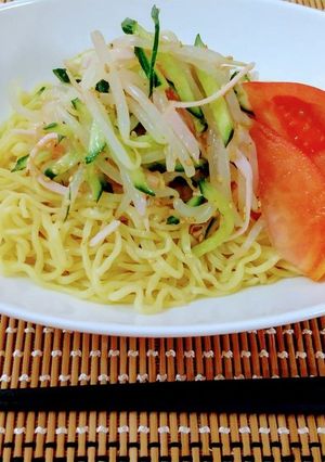 野菜たっぷり♡ナムルのっけ冷やし中華-レシピのメイン写真