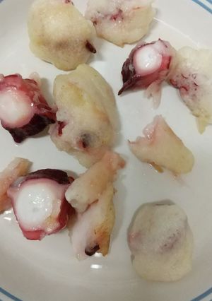 タコぶつと長芋の米粉天ぷら-レシピのメイン写真