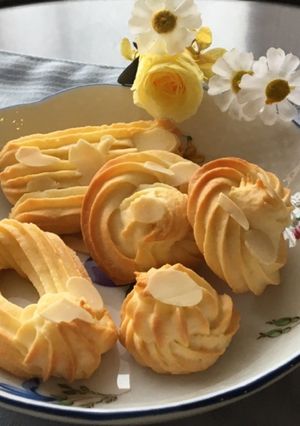 ♡クリームチーズで絞り出しクッキー♡-レシピのメイン写真