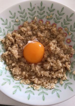 オートミールで創味シャンタン卵かけご飯-レシピのメイン写真