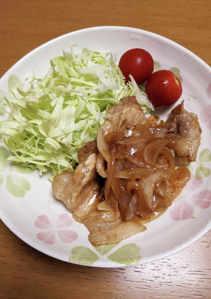 玉ねぎたっぷり　豚しょうが焼き-レシピのメイン写真