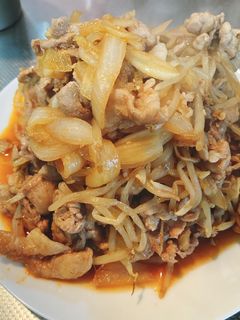 コチュジャンを使った焼肉のタレ風炒め-レシピのメイン写真