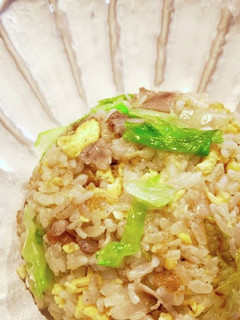 美味し!!と目開いちゃうレタスチャーハン-レシピのメイン写真