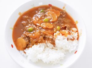 保育園給食ハヤシライスレシピ-レシピのメイン写真