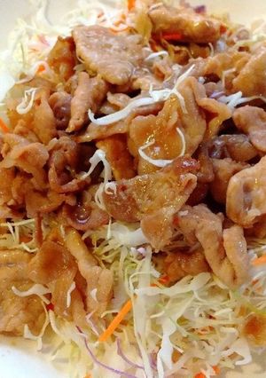 野菜たっぷりしょうが焼！-レシピのメイン写真