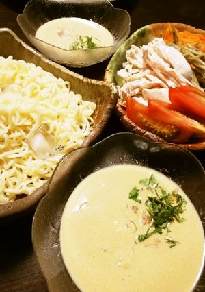 山椒胡椒の冷やしサッポロ味噌つけ麺-レシピのメイン写真