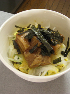 豚角煮ふわトロ丼-レシピのメイン写真