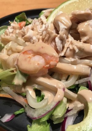 サラダうどんなどに合う胡麻ドレッシング-レシピのメイン写真