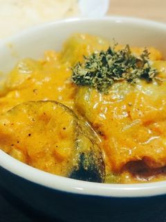 ヘチマとナスのとろとろ♡ポークカレー-レシピのメイン写真