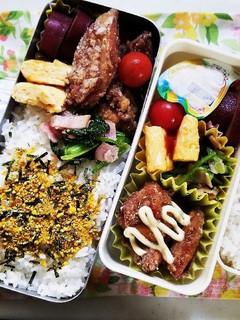から揚げ弁当(7.16)-レシピのメイン写真