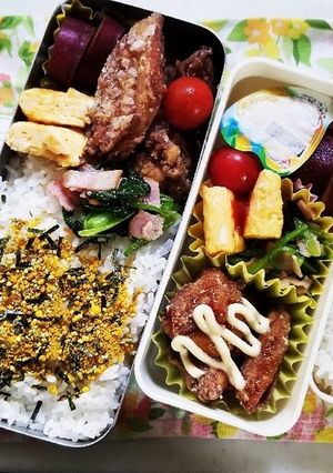 から揚げ弁当(7.16)-レシピのメイン写真