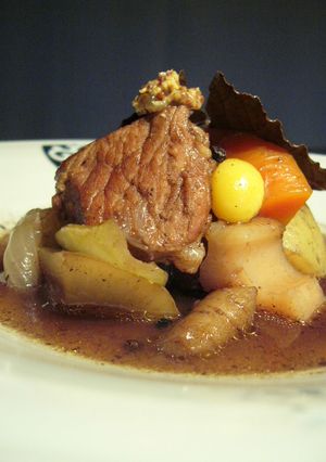 豚肉と根菜の煮込み、バルサミコ風味-レシピのメイン写真
