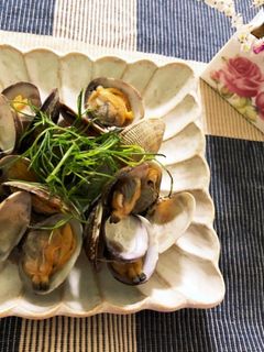 あさりの酒蒸し-レシピのメイン写真
