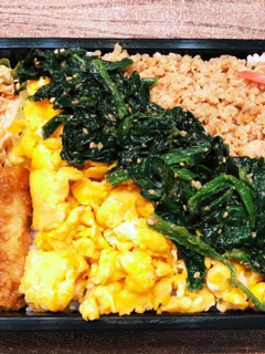 三色そぼろ弁当 0716-レシピのメイン写真