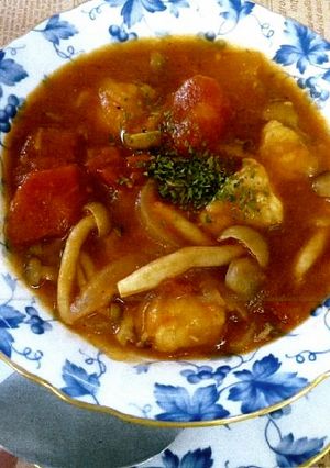 アンコウのトマト煮-レシピのメイン写真