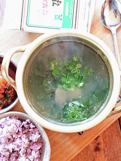 韓国風★アサリとワカメのスープ-レシピのメイン写真