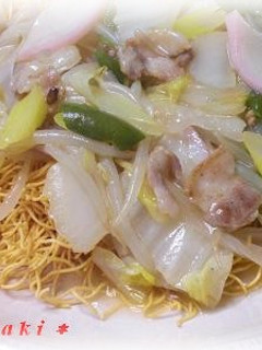 ◎生姜が際立つ・皿うどん◎-レシピのメイン写真