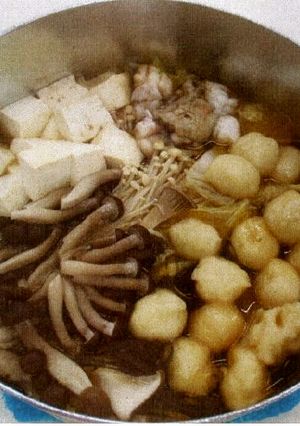 きのこたくさんアンコウ鍋-レシピのメイン写真