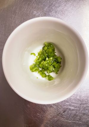 【離乳食中期】レンジでいんげん-レシピのメイン写真