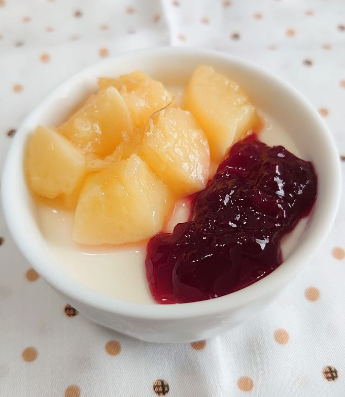 パンナコッタ～わかやまのフルーツを添えて by 和歌山県食品流通課